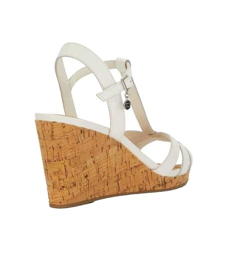 Sandales Keep Femme Blanc Dune London