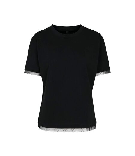 T-shirt Femme Noir Build Your Brand