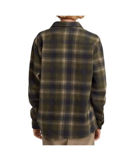 Surchemise kaki/verte à motifs homme o'neill superfleece