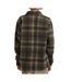 Surchemise kaki/verte à motifs homme o'neill superfleece-2
