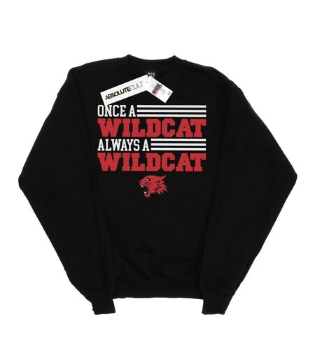 Disney Pull-over High School Musical The Musical Once A Wildcat - Femmes/Dames (Noir) - UTBI21709