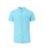 Chemise turquoise homme rms26 4794 - 3xl-1