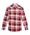 Regatta Mens Thamos Checked Long-Sleeved Shirt (Classic Red)