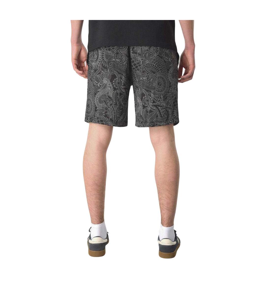 Short Motif/style Cachemire Resonance Homme Noir Pretty Green-3