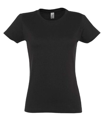 T-shirt manches courtes - Femme - 11502 - gris foncé