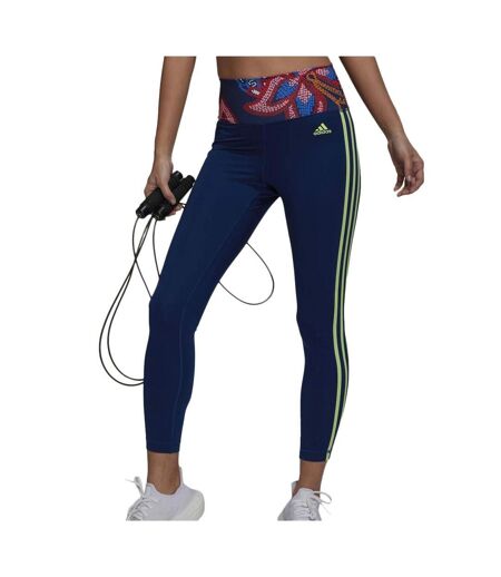 Legging Marine Femme Adidas Farm - L