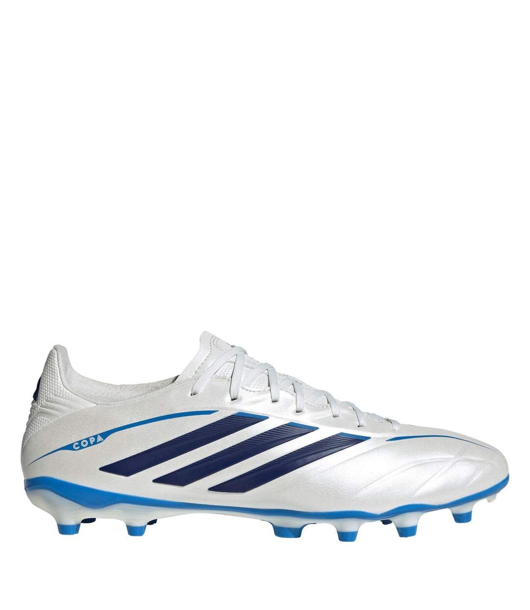 Mens Copa Pure Iv League Firm Ground Football Boots White Black Blue Adidas-1