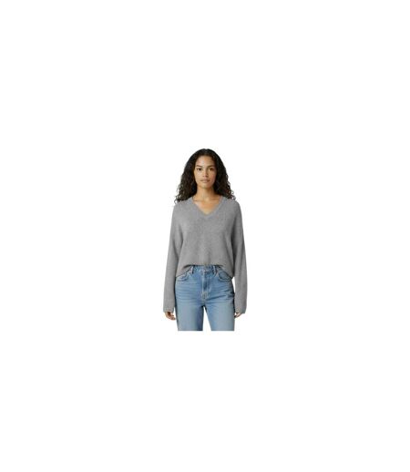 Womens/ladies Drop Shoulder Jumper Charcoal Jack Wills