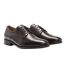 Mens Colby Leather Derby Shoes Dark Brown Boss-3