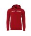 Sweat à capuche rouge homme jack and jones corp - l-1