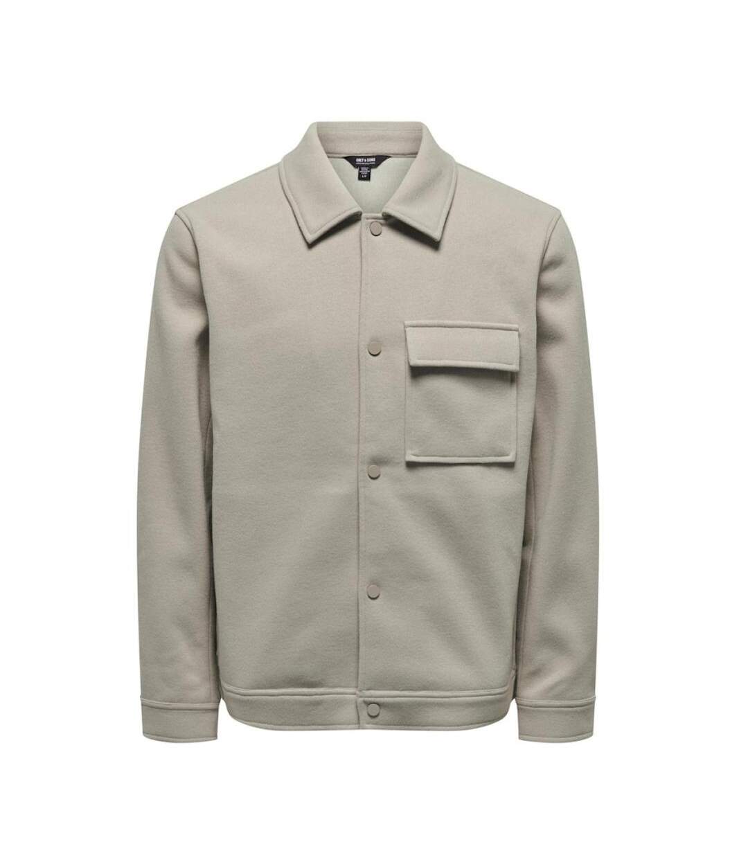 Veste Beige Homme Only & Sons Sace - M