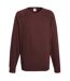 Fruit Of The Loom Mens Lightweight Raglan Sweatshirt (240 GSM) (Burgundy)