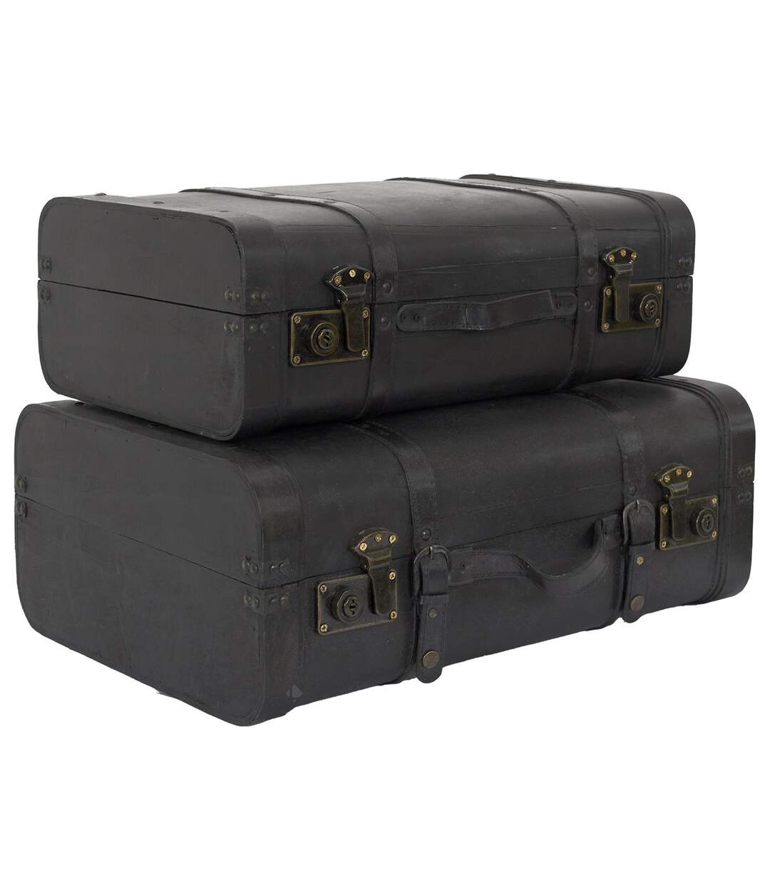 Lot de 2 malles collection CHARBON D'ANTAN-1