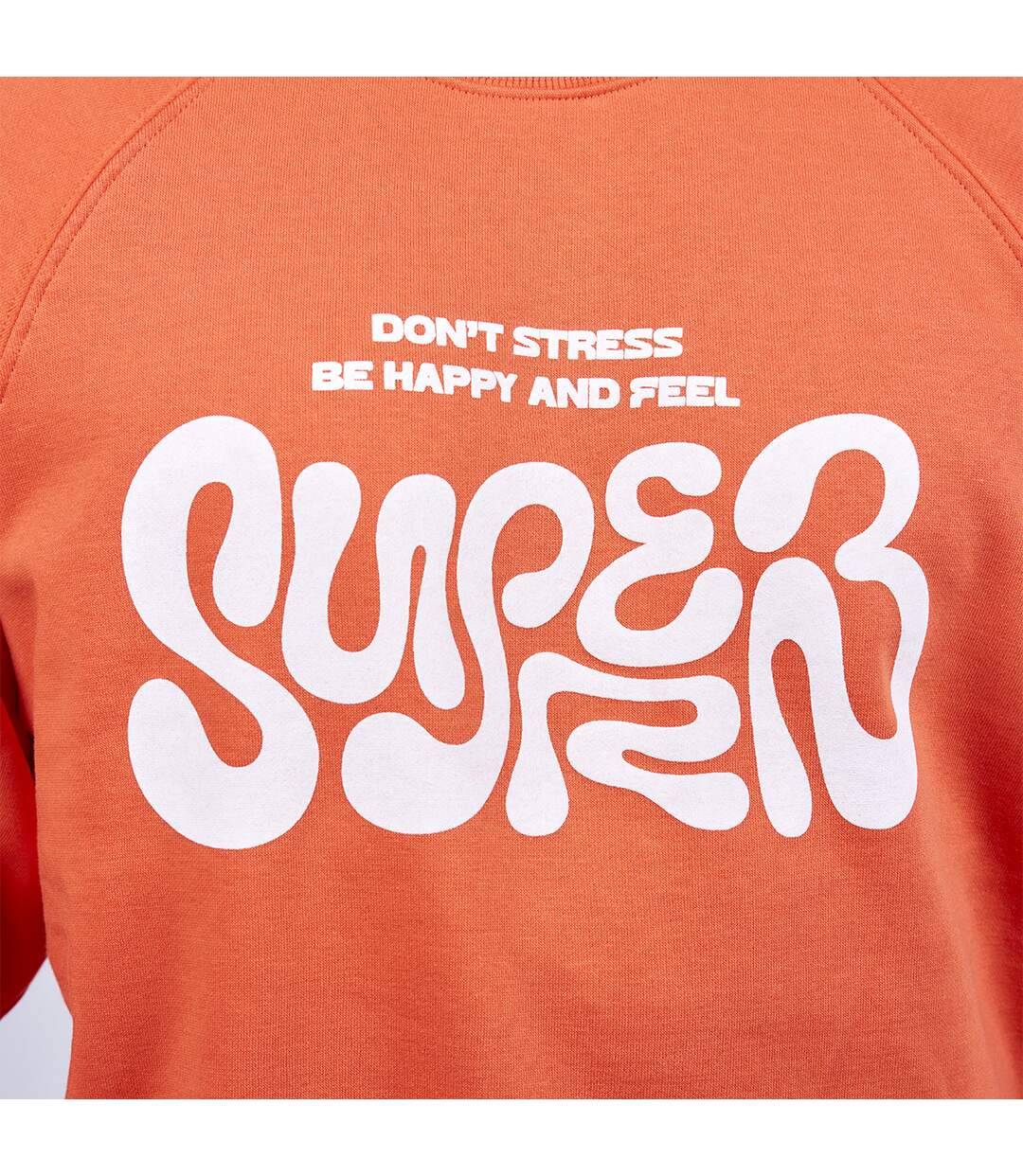 Don't Stress SO-SPRB01 Men's Basic Long Sleeve Sweatshirt