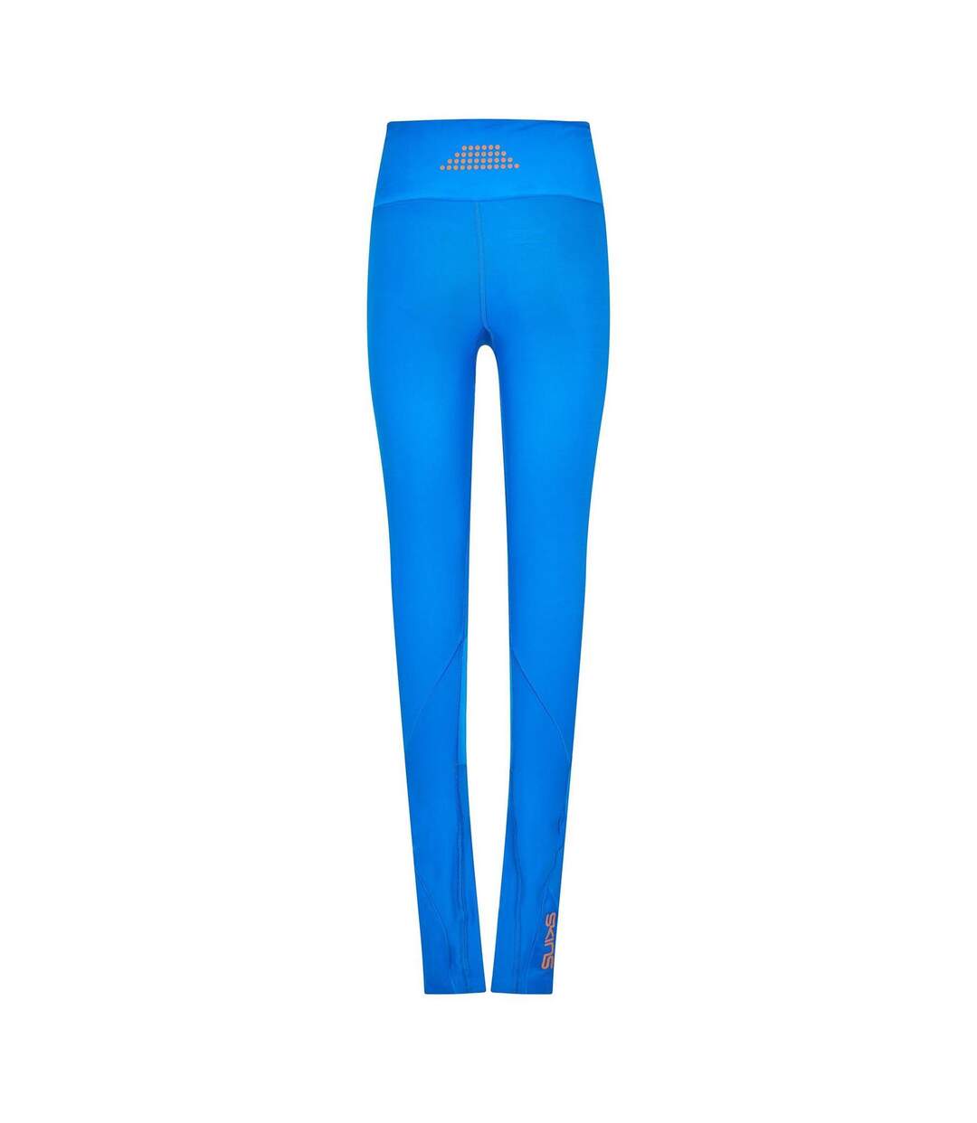 Womens/ladies Series-5 Skyscraper Full Length Leggings Blue Skins-2