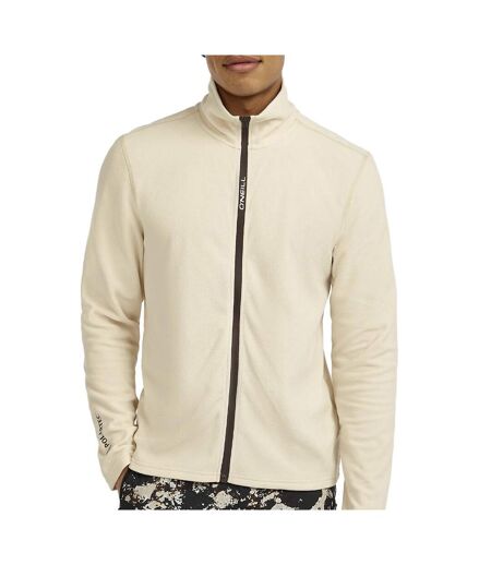Polaire zippée écru homme o'neill polartec