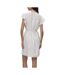 Robe blanche femme vero moda trine-2