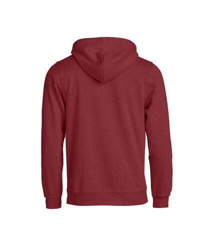 Clique Unisex Adult Basic Hoodie (Burgundy) - UTUB211