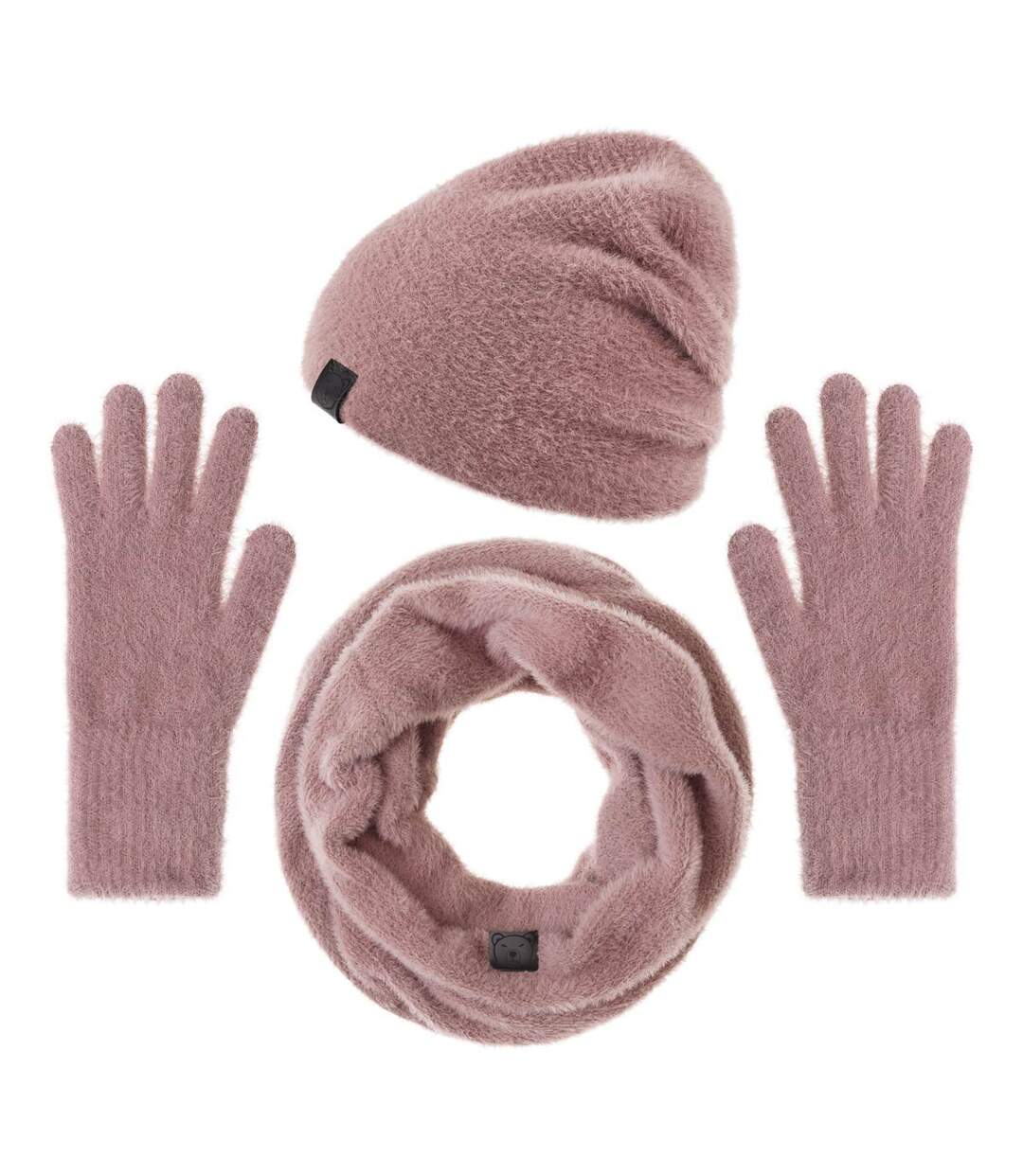 Ensemble Snood gants bonnet Etama  - Fabriqué en UE