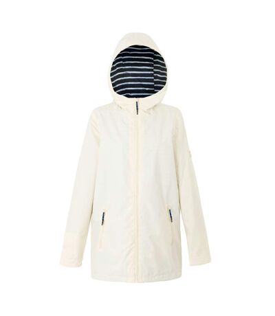 Womens/ladies Brika Waterproof Jacket Light Vanilla Regatta