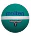 Ballon de dodgeball ld3g taille 3 vert foncé / blanc Molten