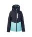 Blouson De Ski Morena Femme Bleu Foncé Sarcelle Clair Hi-Tec-1