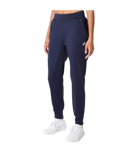 Pantalon De Survêtement Court Femme Bleu Nuit Asics