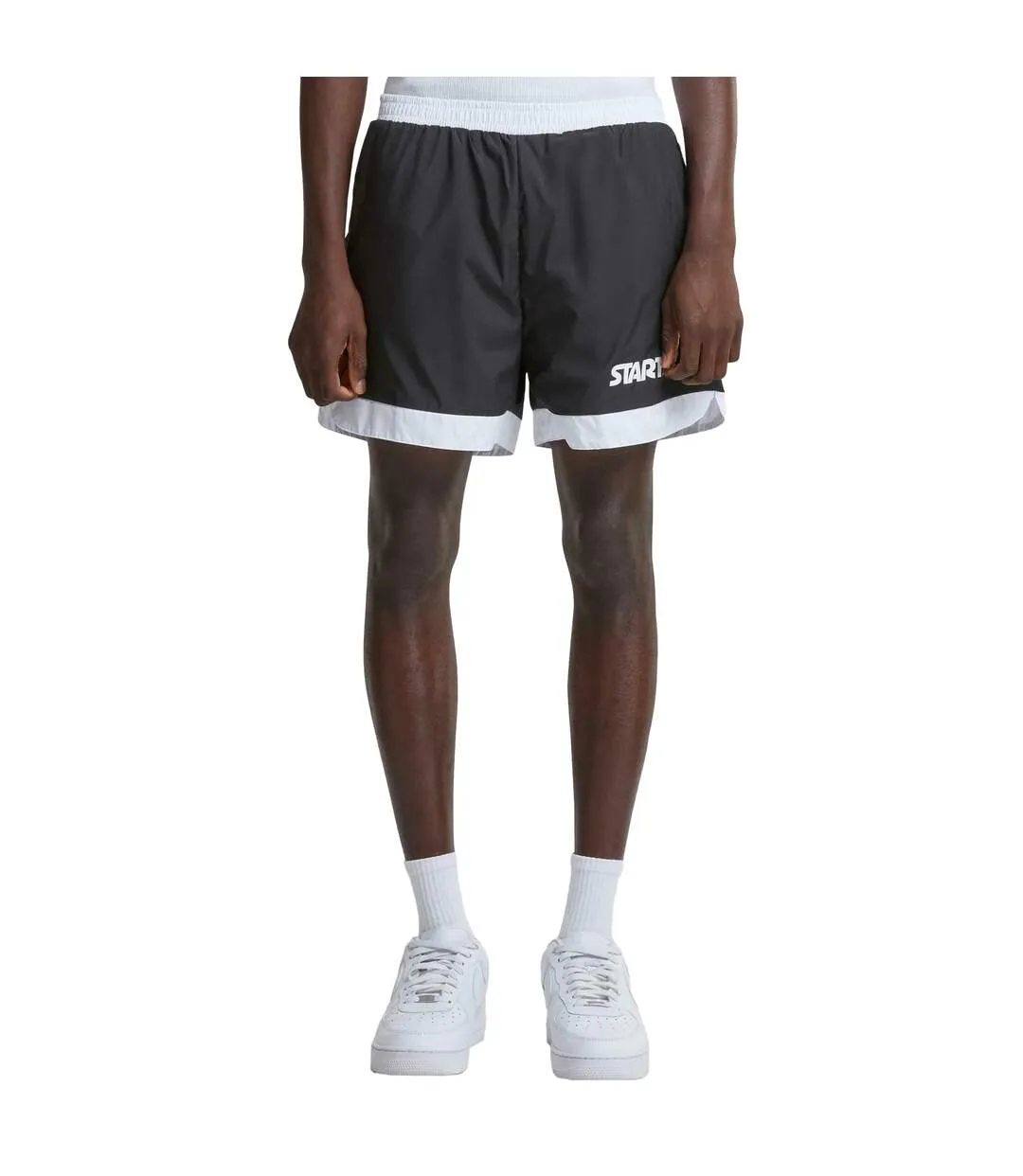 Short Motif/style Rétro Homme Noir Starter Black Label-3