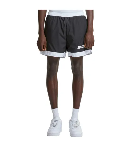 Short Motif/style Rétro Homme Noir Starter Black Label