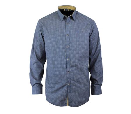 Chemise à carreaux manches longues 1 poche poitrine CH5004