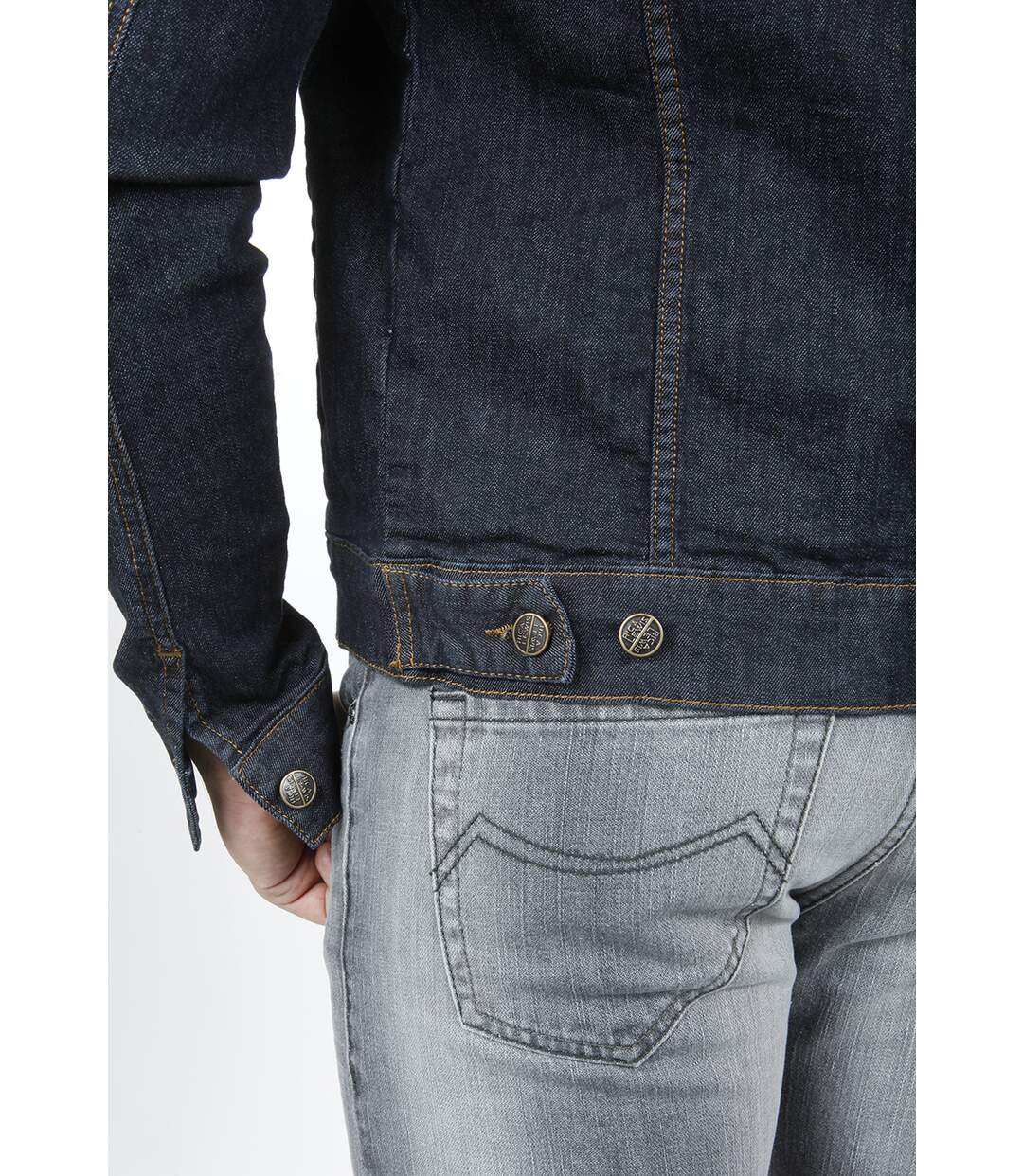 Veste en jeans stretch coupe ajustée FRAK DENIM