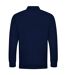 Mens Piqué Long-sleeved Polo Shirt Navy PRO RTX-2