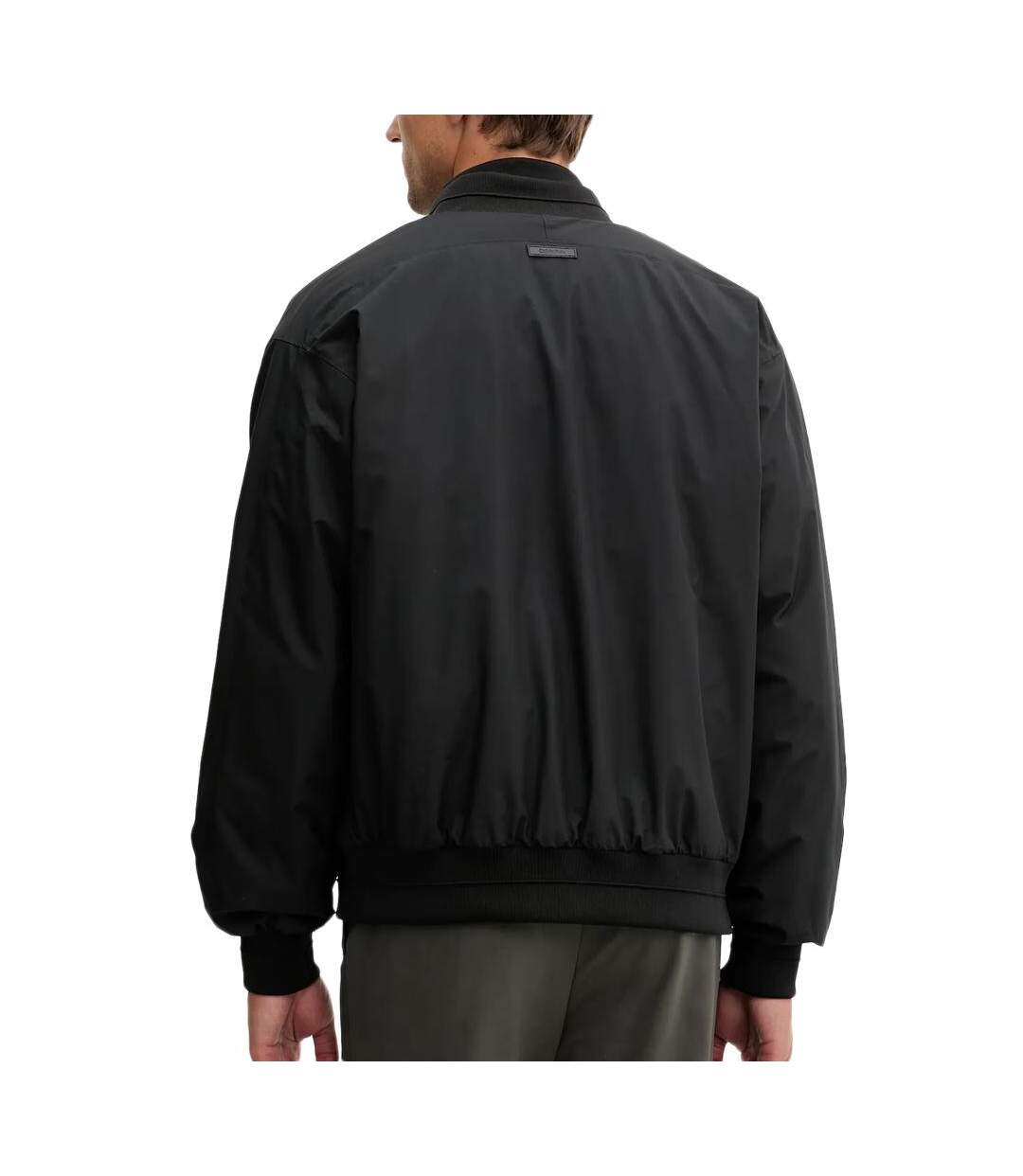 Blouson noir homme calvin klein jeans sportswear-2