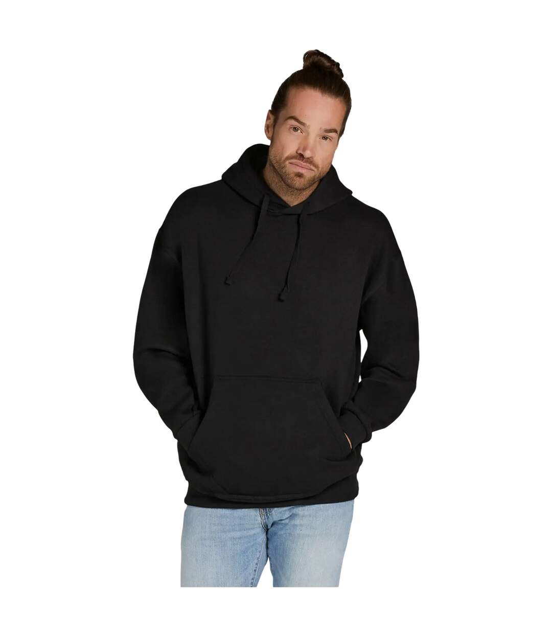 Sweat À Capuche Adulte Noir SG-1