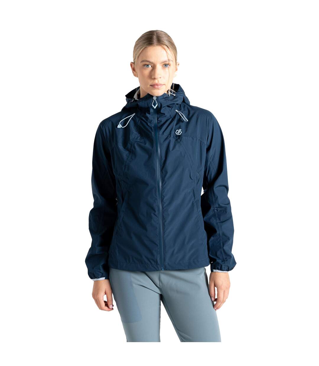 Womens/ladies Breathe Easy Waterproof Jacket Moonlight Denim Dare 2B-1