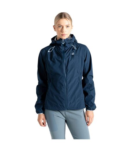 Womens/ladies Breathe Easy Waterproof Jacket Moonlight Denim Dare 2B
