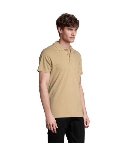 Polo Spring Homme Sable SOLS