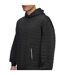 Mens Unstoppable Quilted Pullover Hoodie Black Under Armour-3