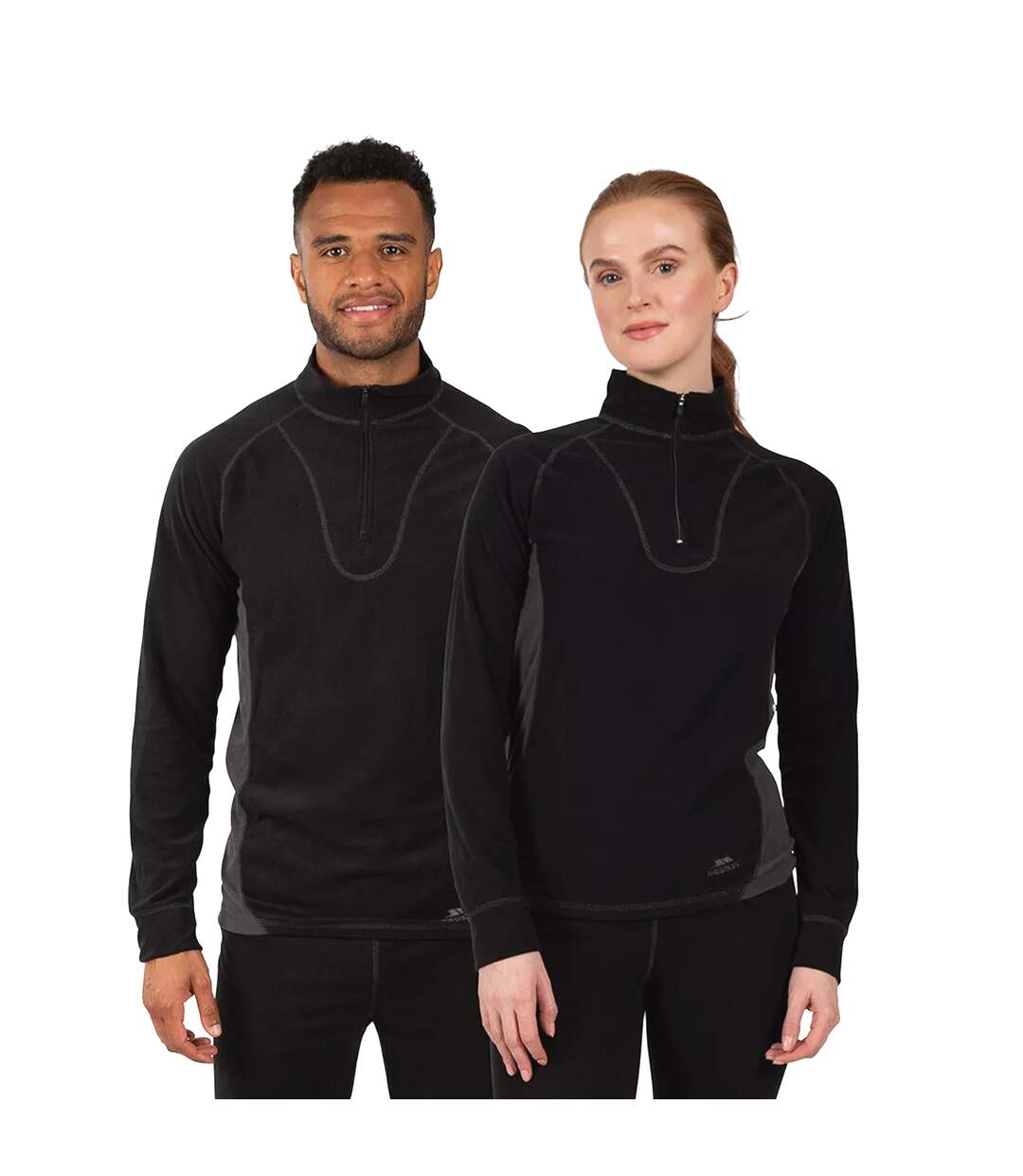 Ensemble Sous-vêtement Thermique Thriller Adulte Noir Trespass-4