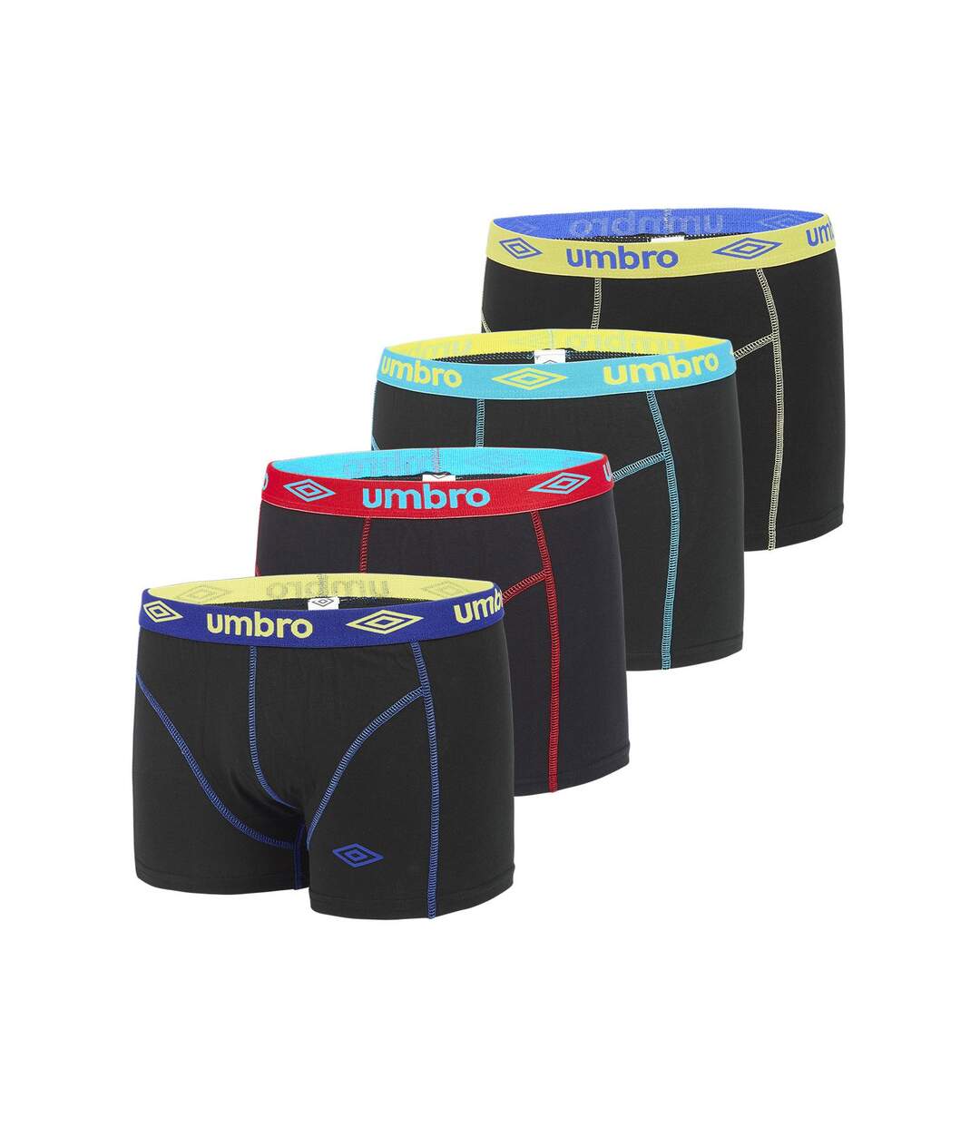 Lot de 4 Boxers coton homme Umbro