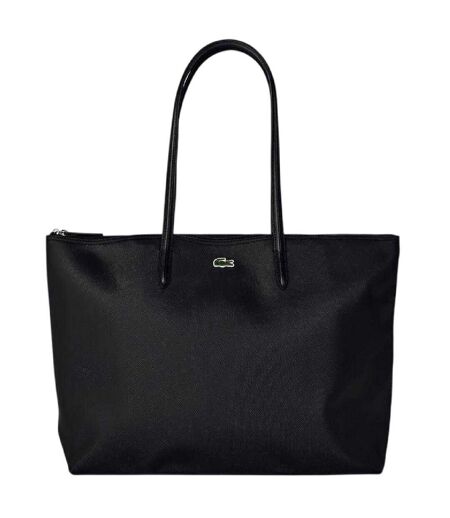 Tote Bag Motif/style Grand Femme Taille Unique Noir Lacoste
