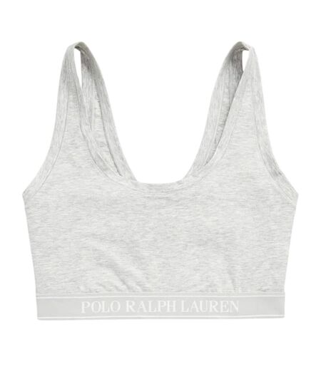 Brassière Motif/style Logo Femme Gris Ralph Lauren