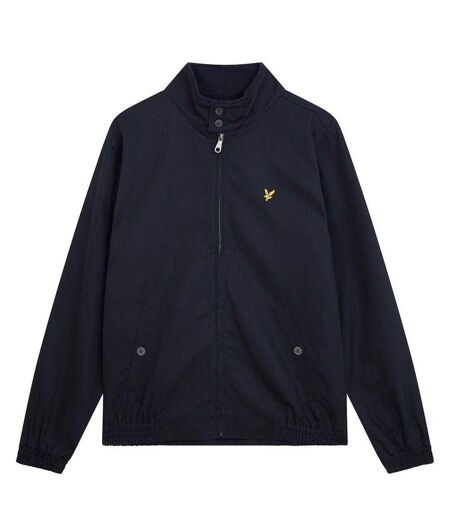 Blouson Harrington Motif/style Logo Homme Bleu Marine Lyle & Scott