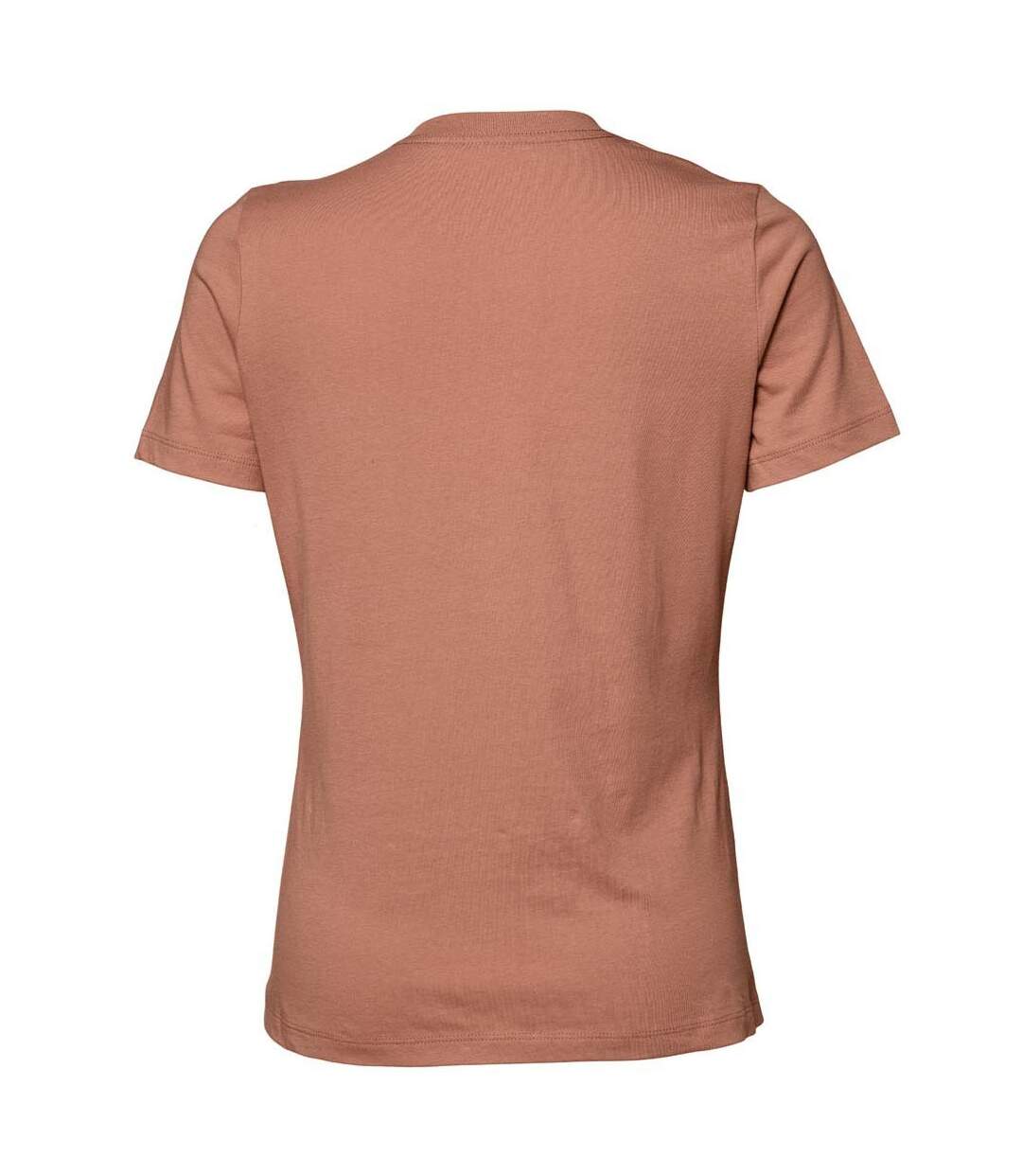 Bella t-shirt jersey femme terre cuite Bella + Canvas-2