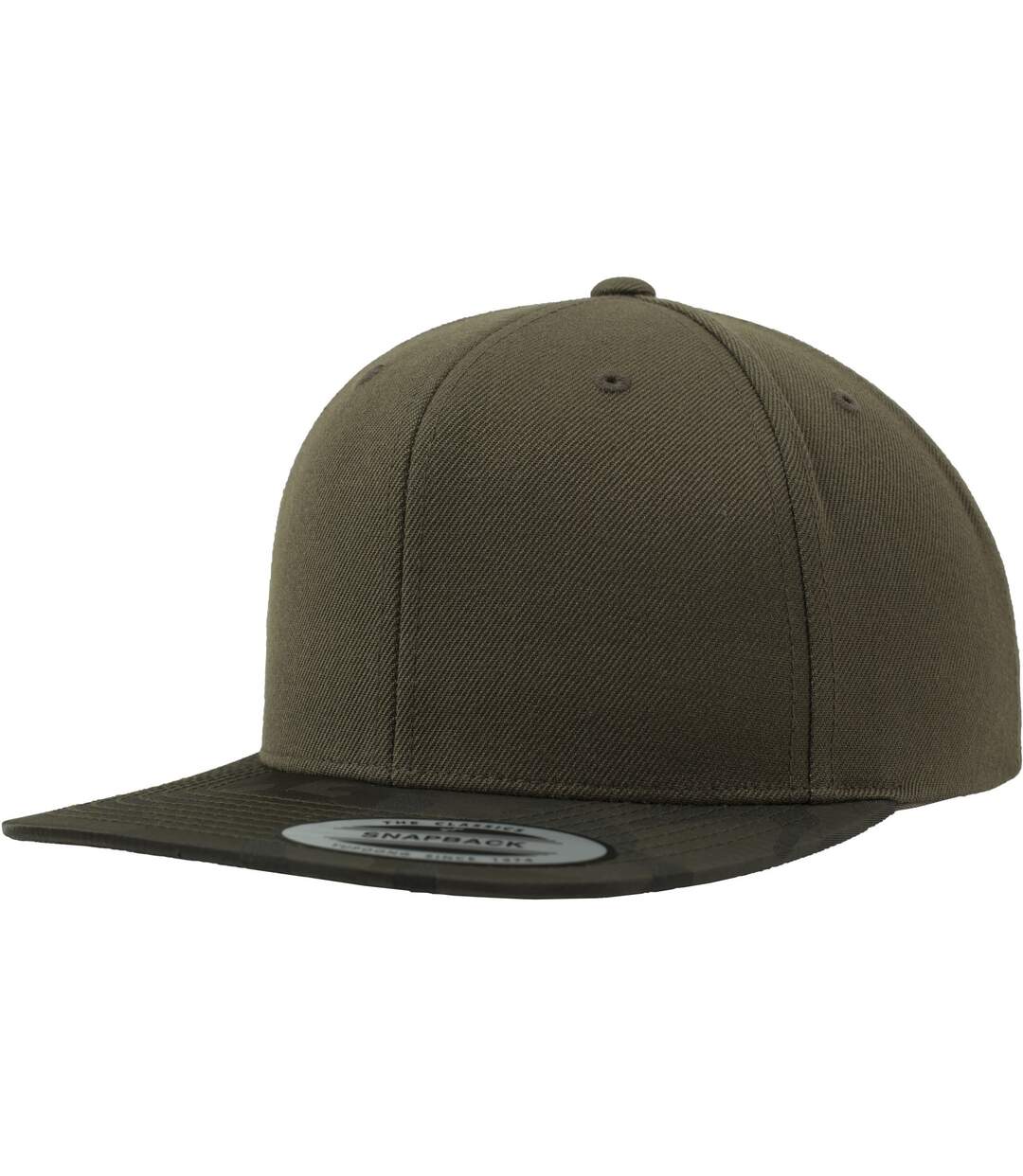 Casquette adulte unisexe olive Flexfit-1