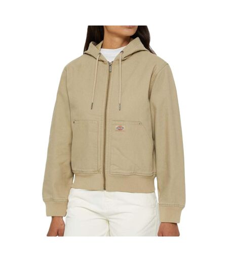 Veste Beige Femme Dickies Duck Sherpa - S