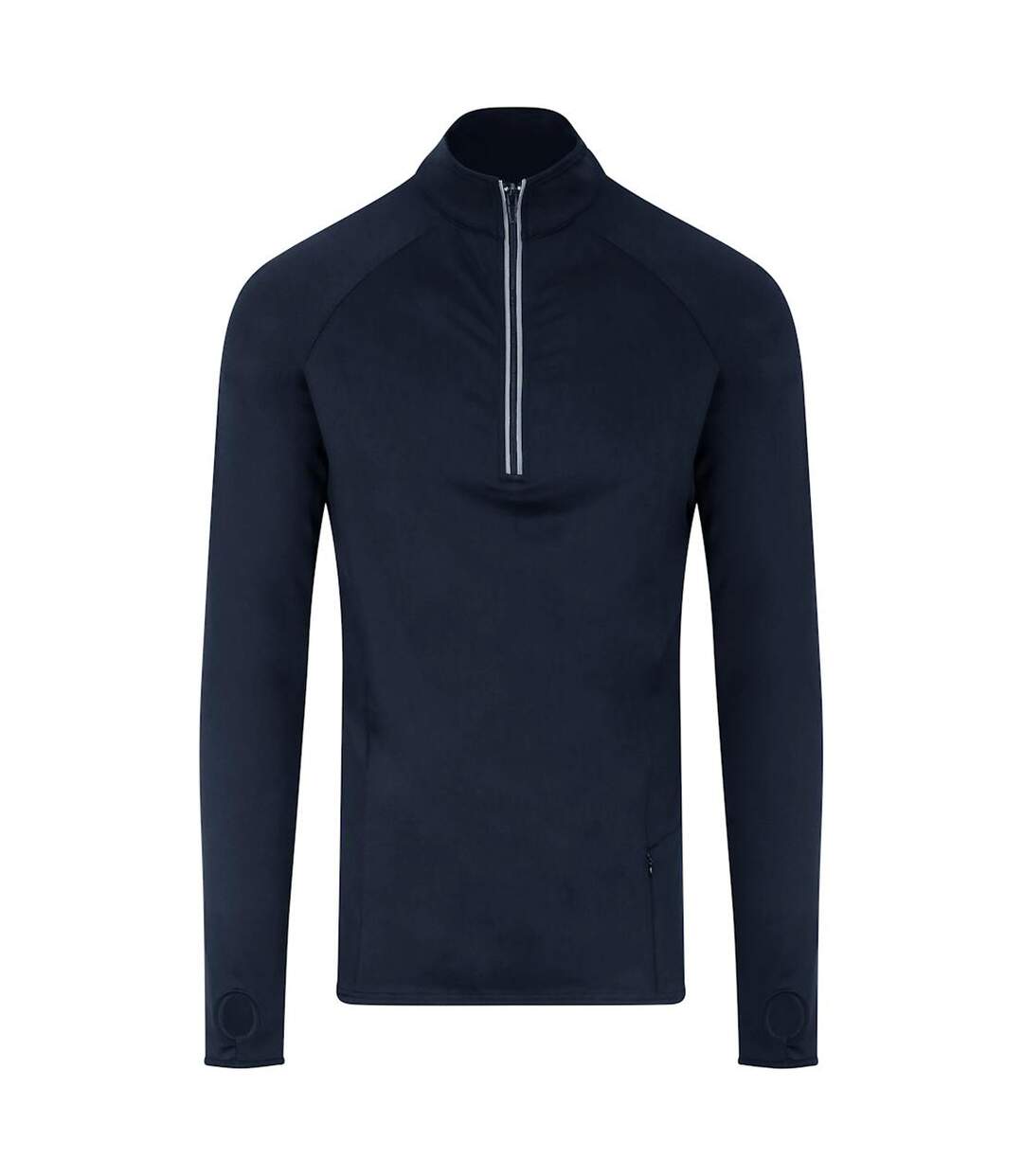 Mens Cool-flex Half Zip Top French Navy Just Cool-1