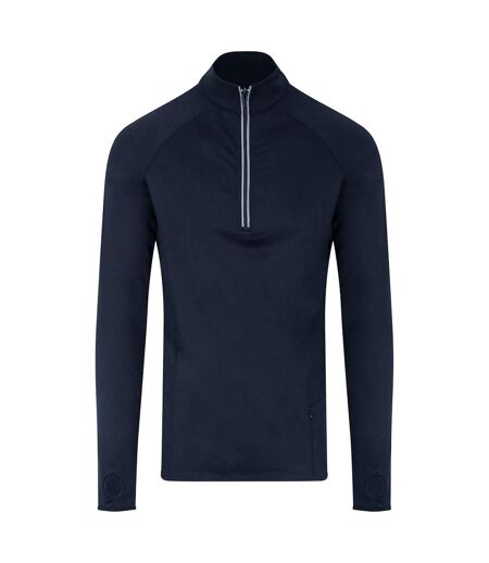 Mens Cool-flex Half Zip Top French Navy Just Cool