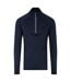 Mens Cool-flex Half Zip Top French Navy Just Cool-1