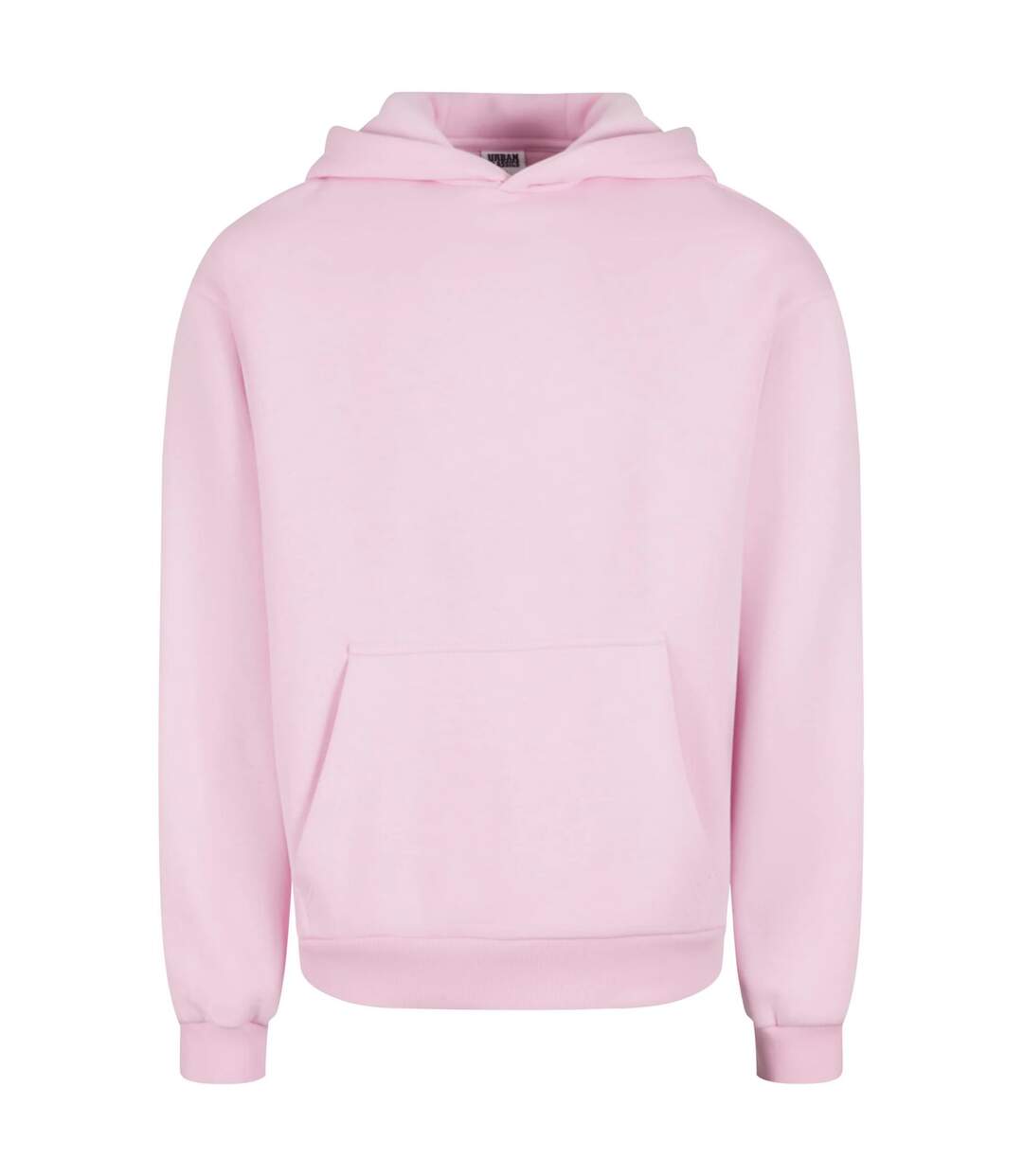 Sweat À Capuche Homme Rose Clair Urban Classics-1